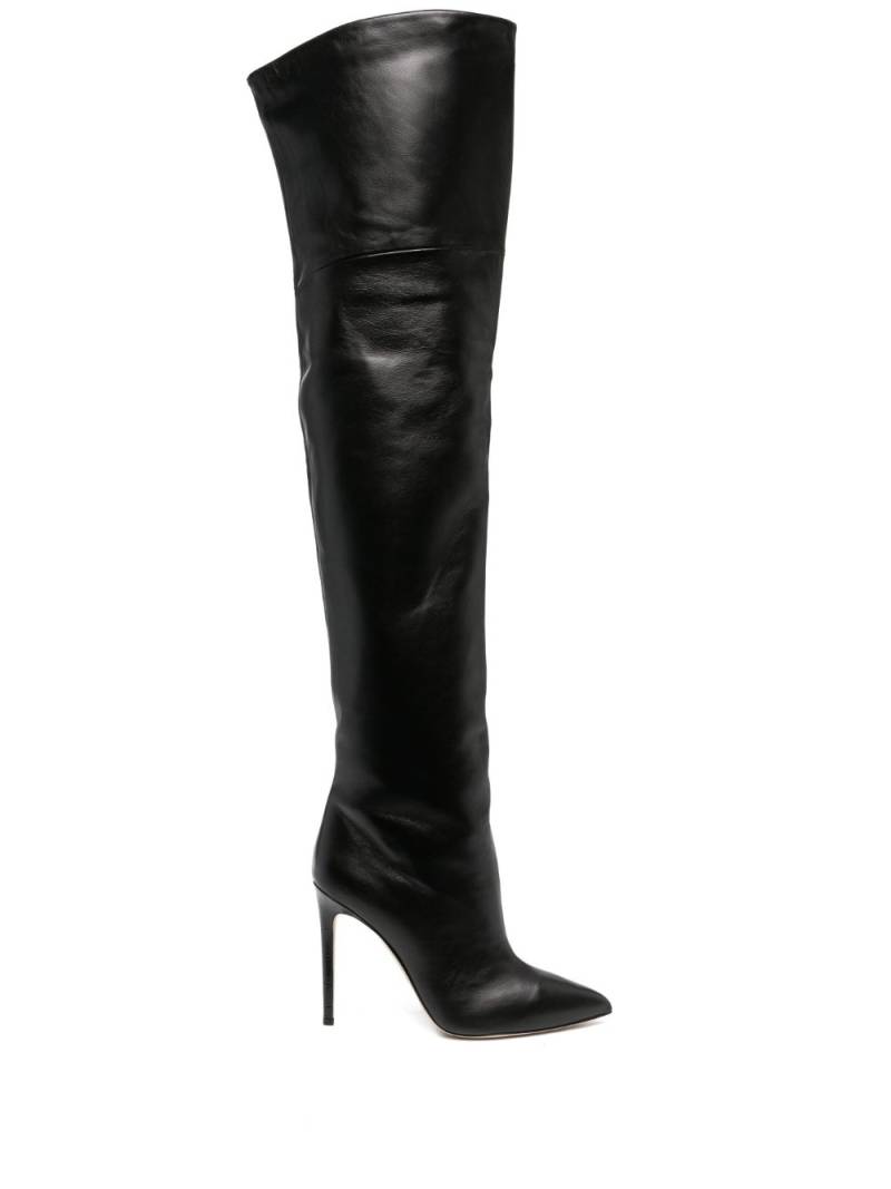 Paris Texas 115mm over-the-knee boots - Black von Paris Texas