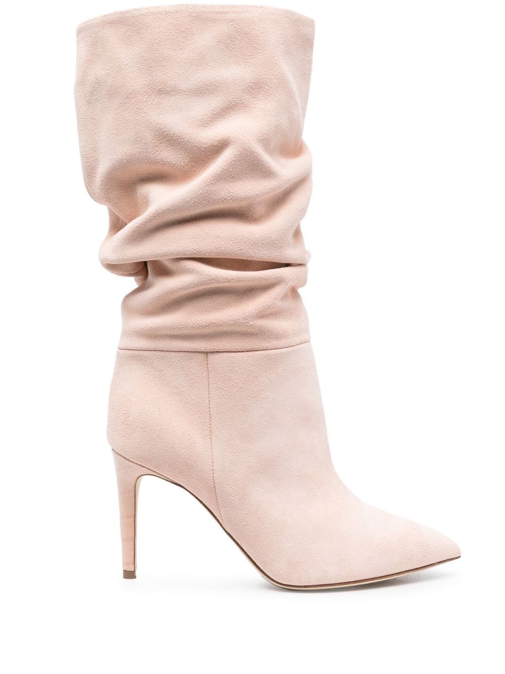 Paris Texas 95mm slouchy suede boots - Pink von Paris Texas