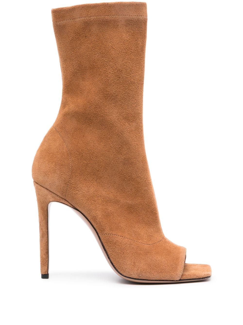 Paris Texas Amanda 110mm suede boots - Brown von Paris Texas