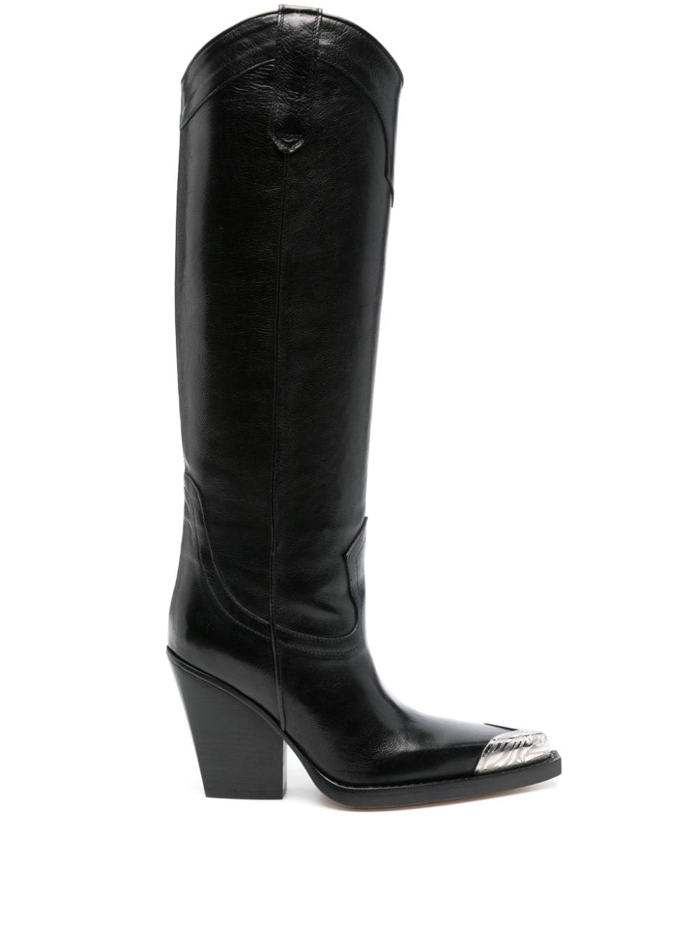 Paris Texas El Dorado 100mm leather boots - Black von Paris Texas