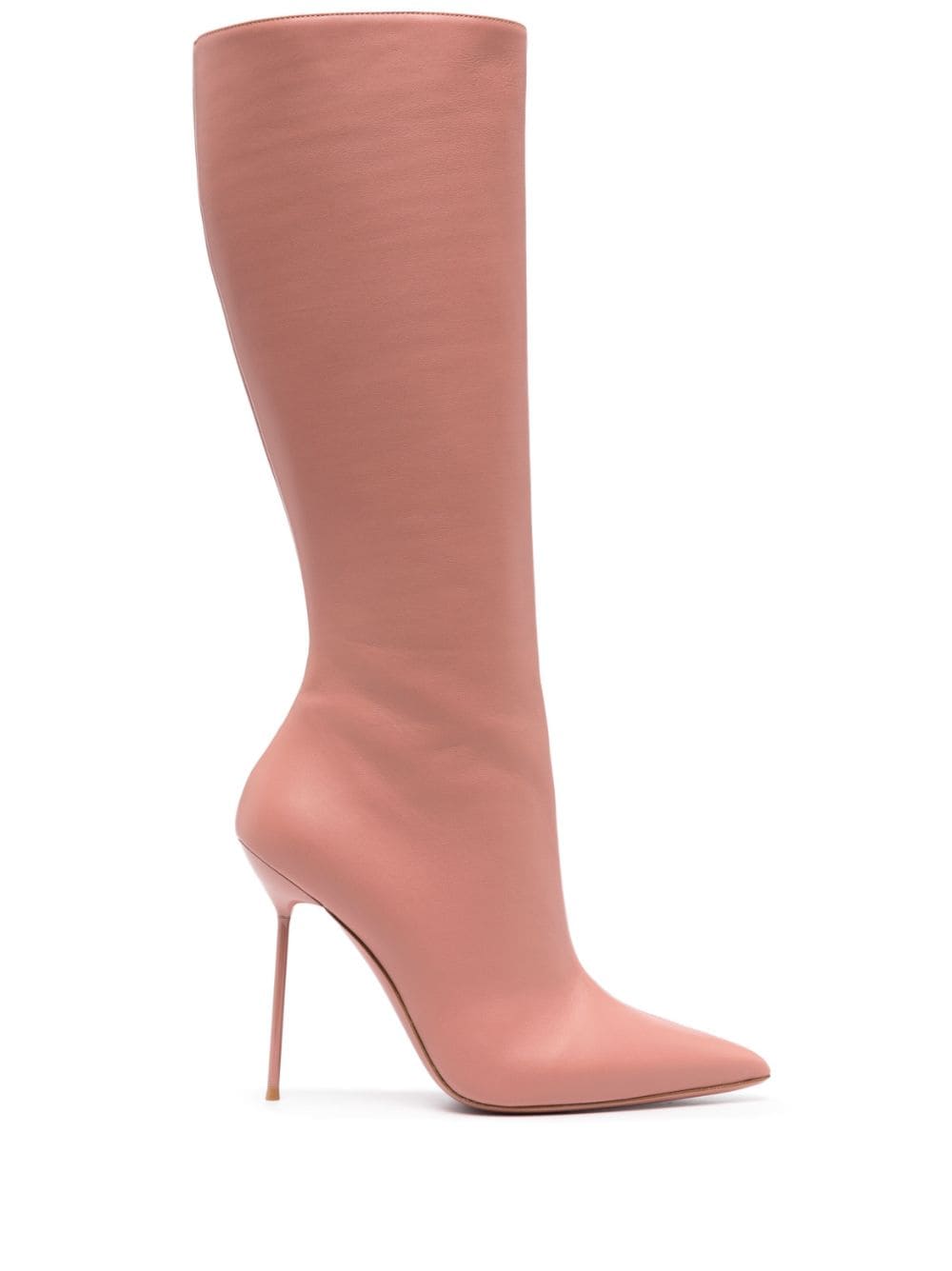 Paris Texas Lidia 105mm leather stiletto boots - Pink von Paris Texas