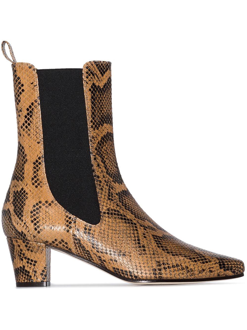 Paris Texas python-print 50mm ankle boots - Brown von Paris Texas