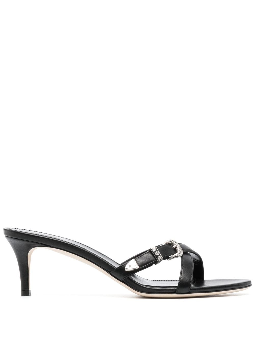 Paris Texas Regina 55mm leather mules - Black von Paris Texas