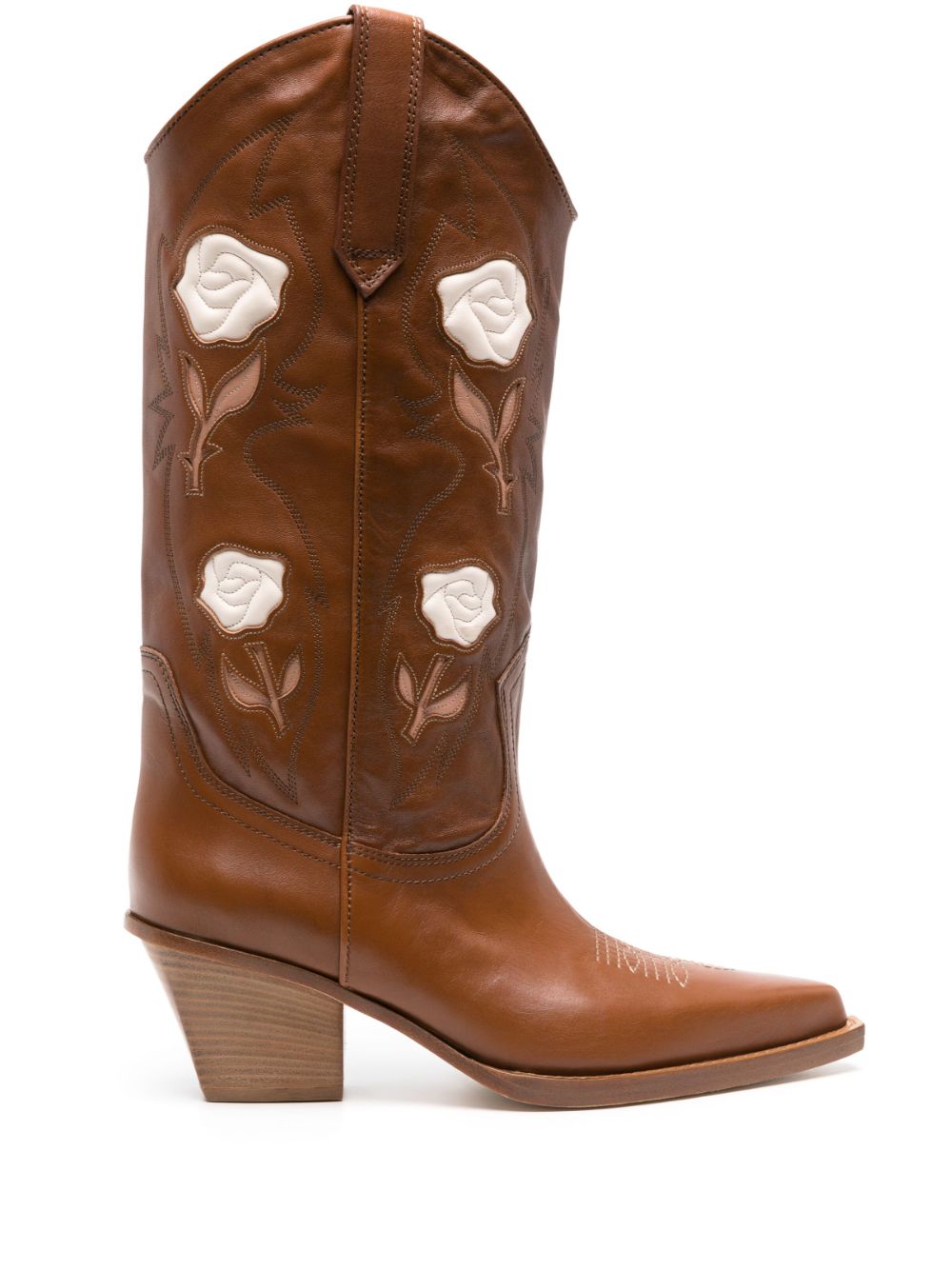 Paris Texas Rosalia 60mm cowboy boots - Brown von Paris Texas