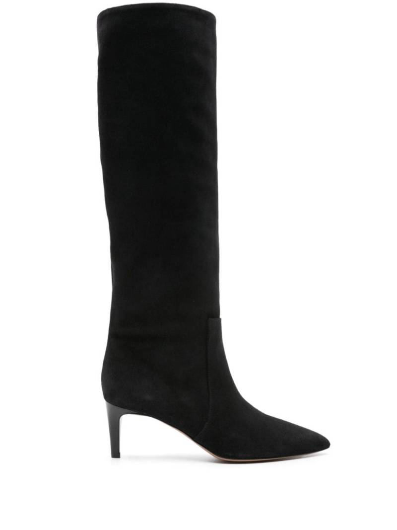 Paris Texas Stiletto 105mm suede boots - Black von Paris Texas