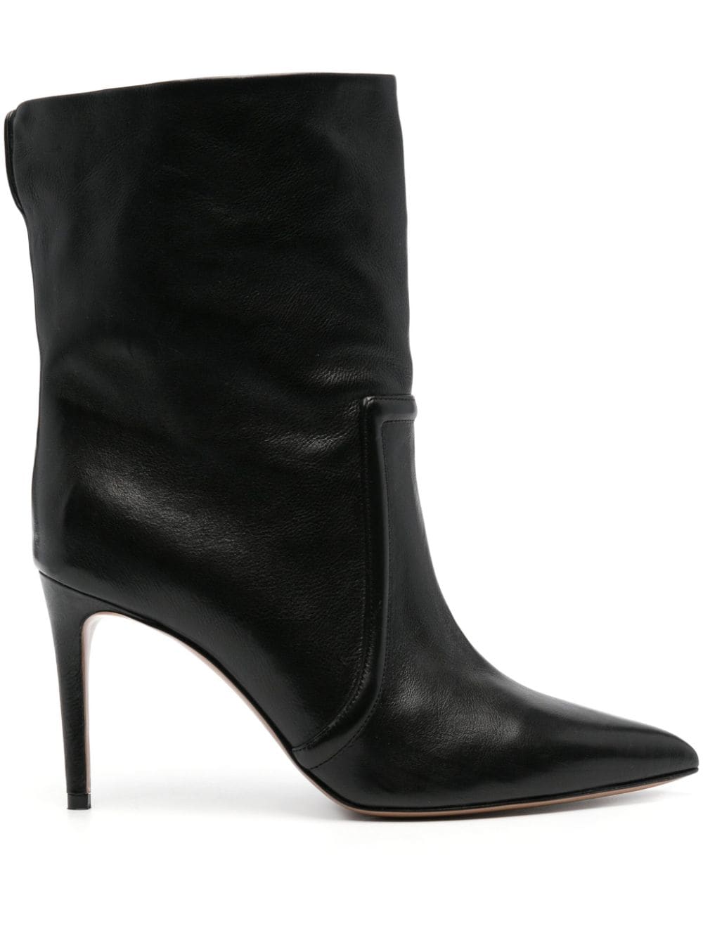 Paris Texas Stilleto 85mm leather ankle boots - Black von Paris Texas