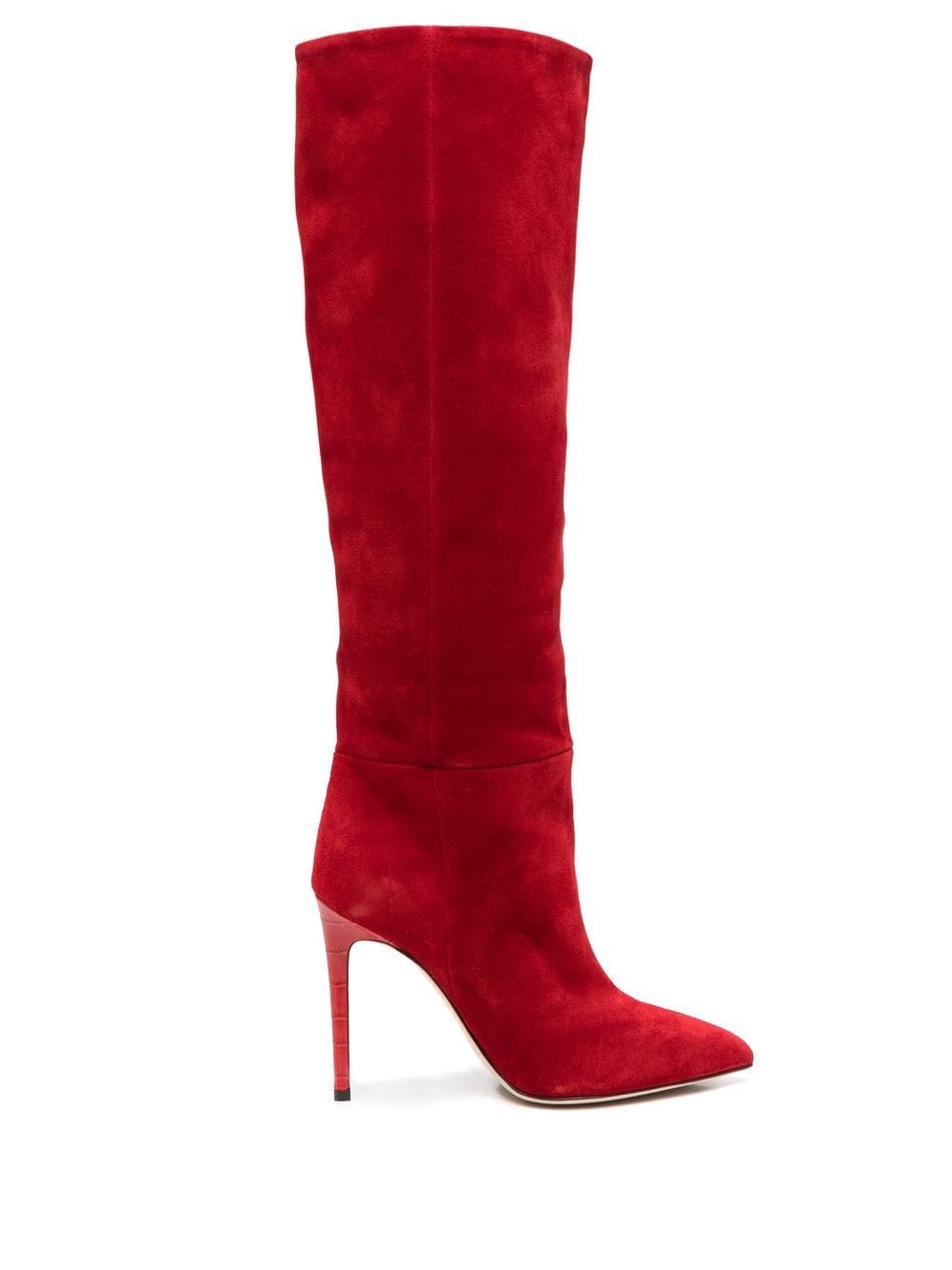 Paris Texas suede knee-length boots - Red von Paris Texas