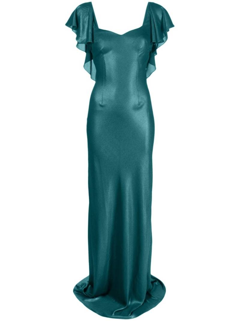 Parlor Mermaid maxi gown - Blue von Parlor