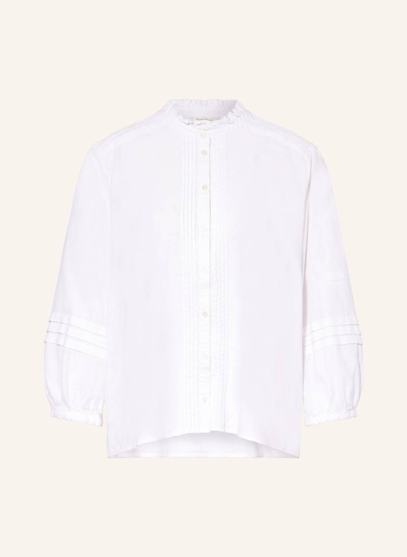 Part Two Bluse Mit Leinen Und 3/4-Arm weiss von Part Two