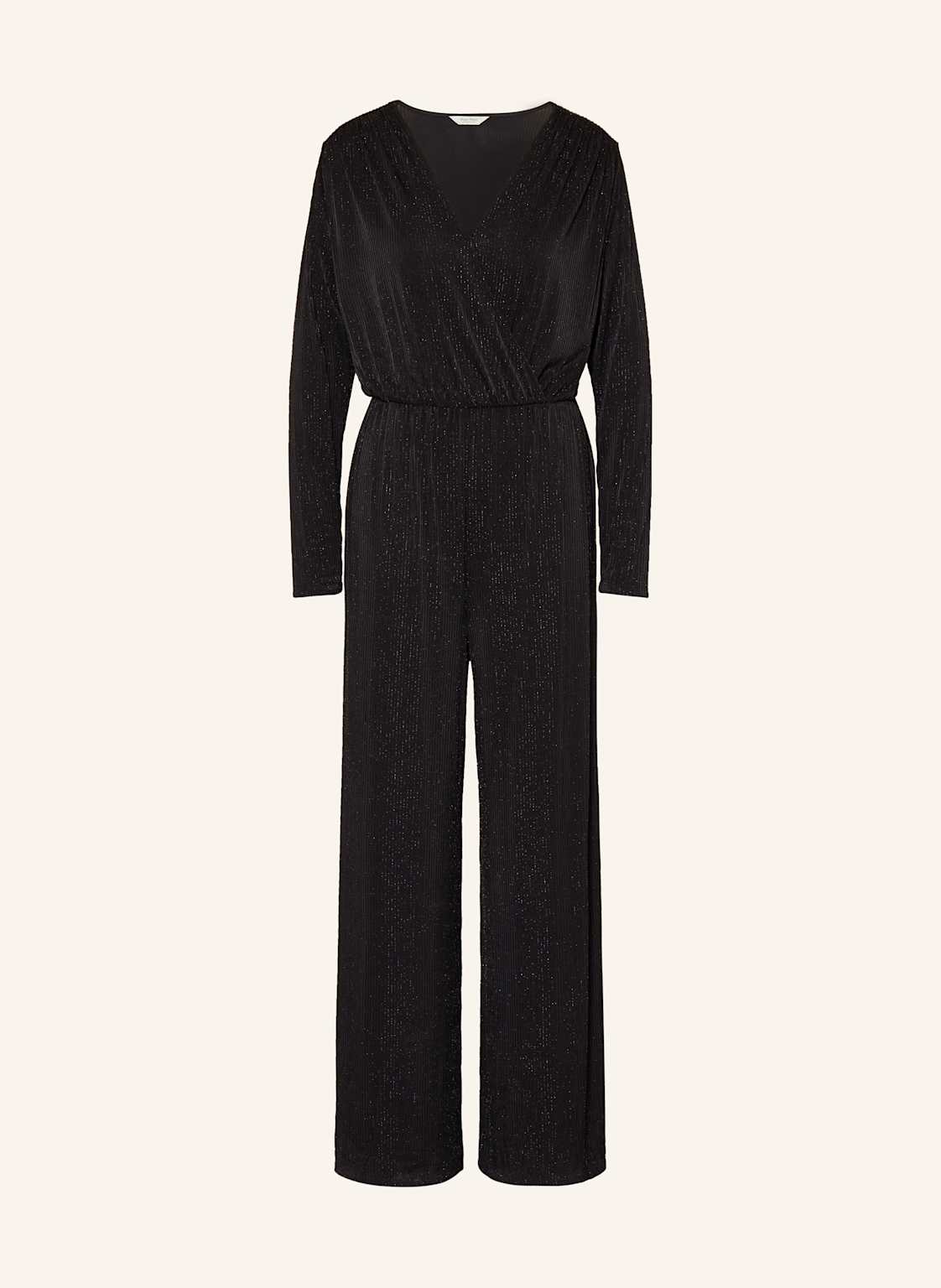 Part Two Jersey-Jumpsuit Mit Glitzergarn schwarz Part Two Jersey-Jumpsuit Mit Glitzergarn schwarz von Part Two