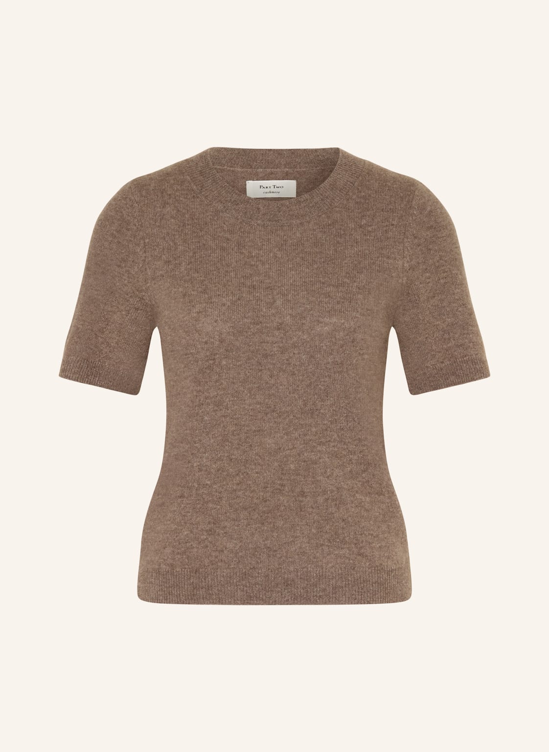 Part Two Strickshirt Everlotta Aus Cashmere beige Part Two Strickshirt Everlotta Aus Cashmere beige von Part Two