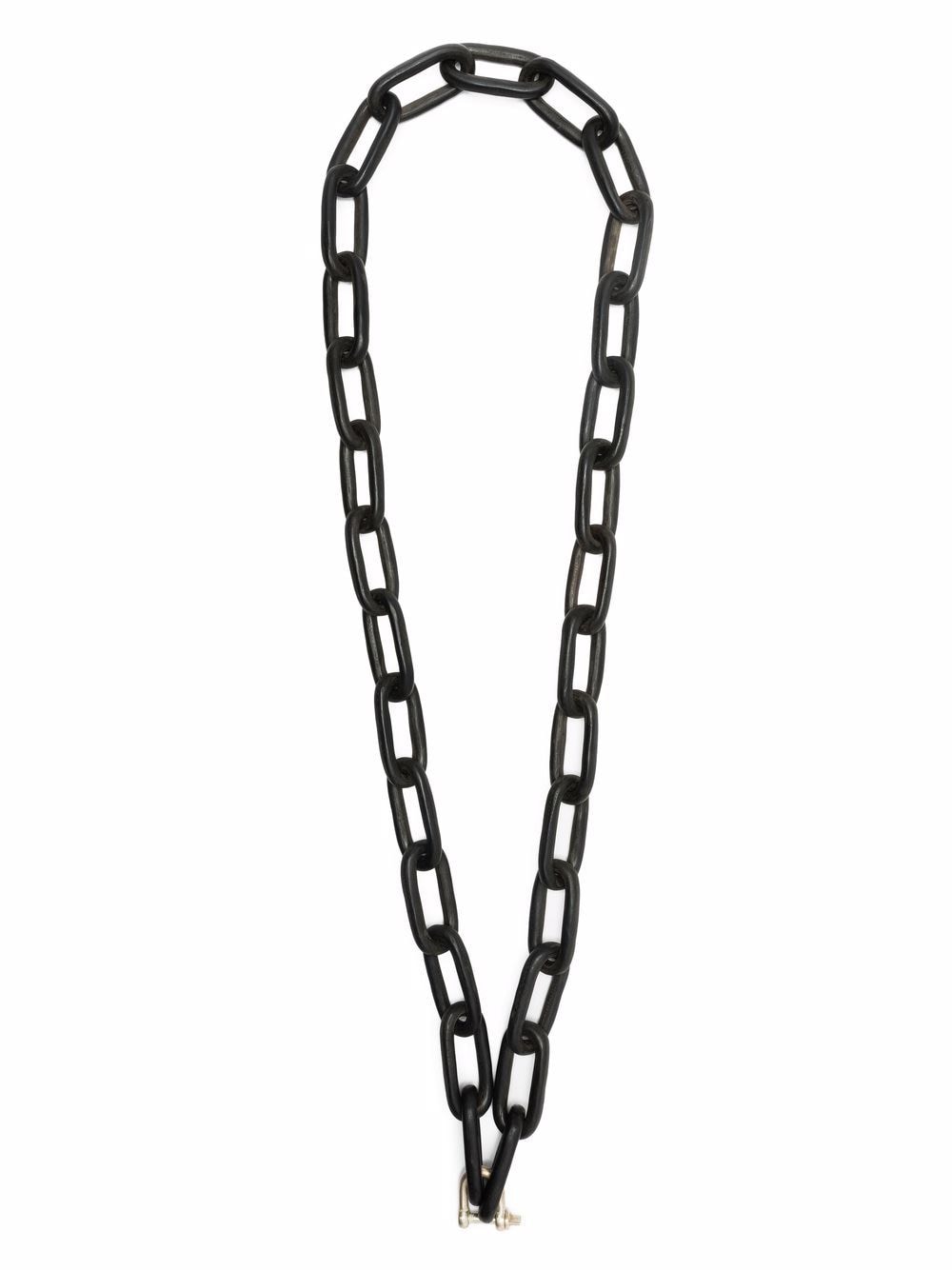 Parts of Four Charm Chain necklace - Black von Parts of Four