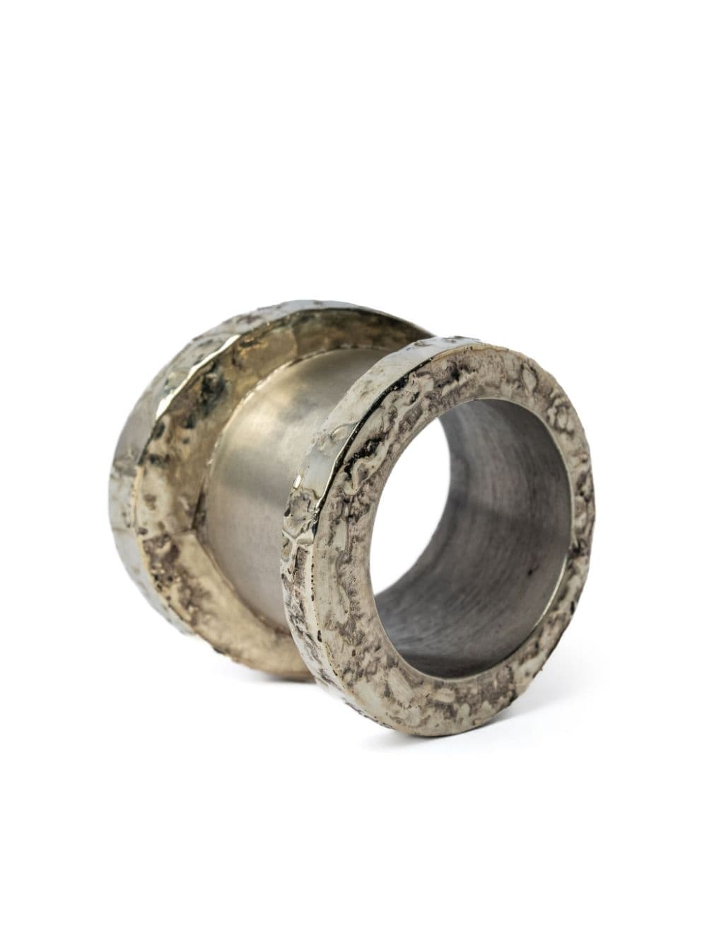 Parts of Four Chasm distressed ring - Silver von Parts of Four