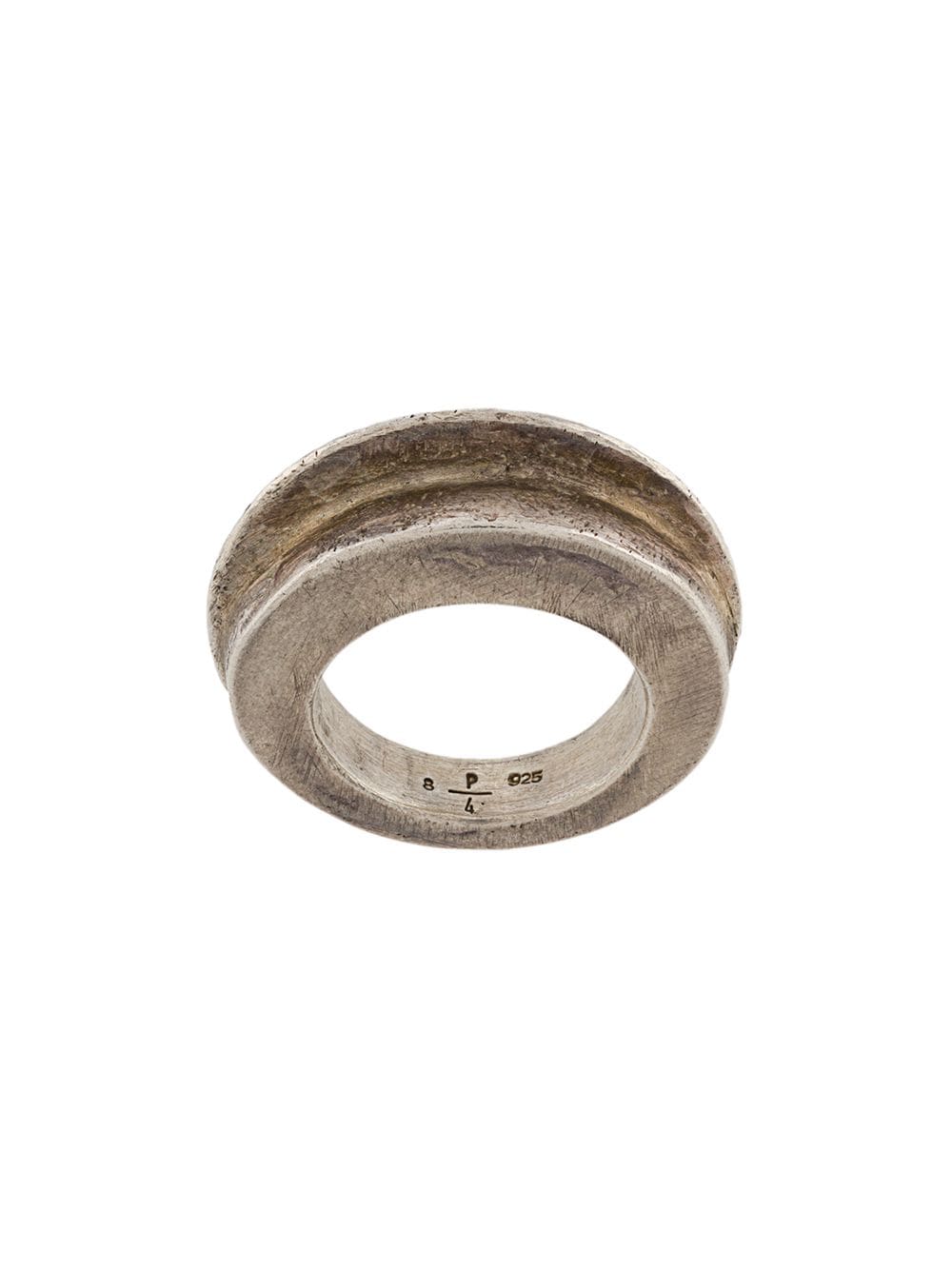 Parts of Four Foldform Crescent ring - Silver von Parts of Four