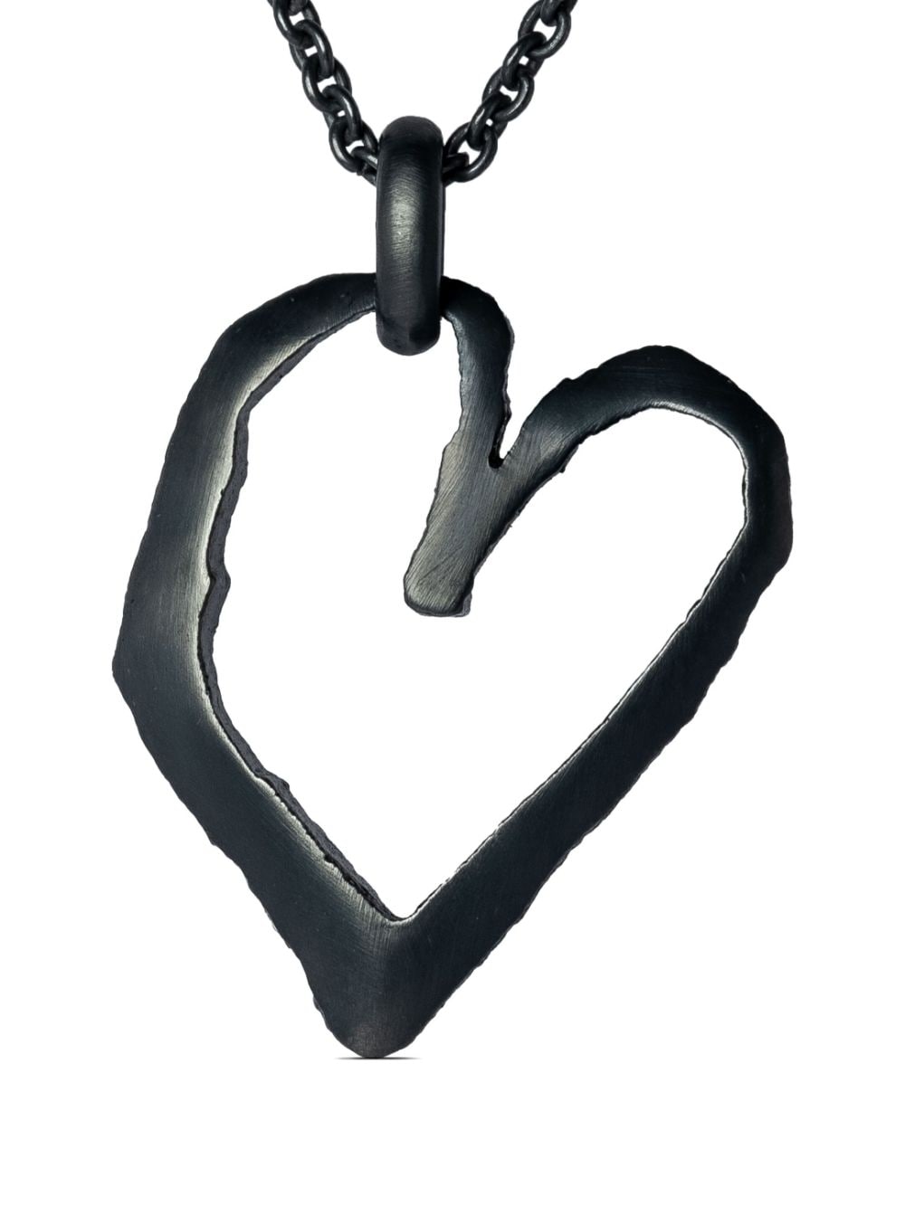 Parts of Four Jazz's Heart necklace - Black von Parts of Four