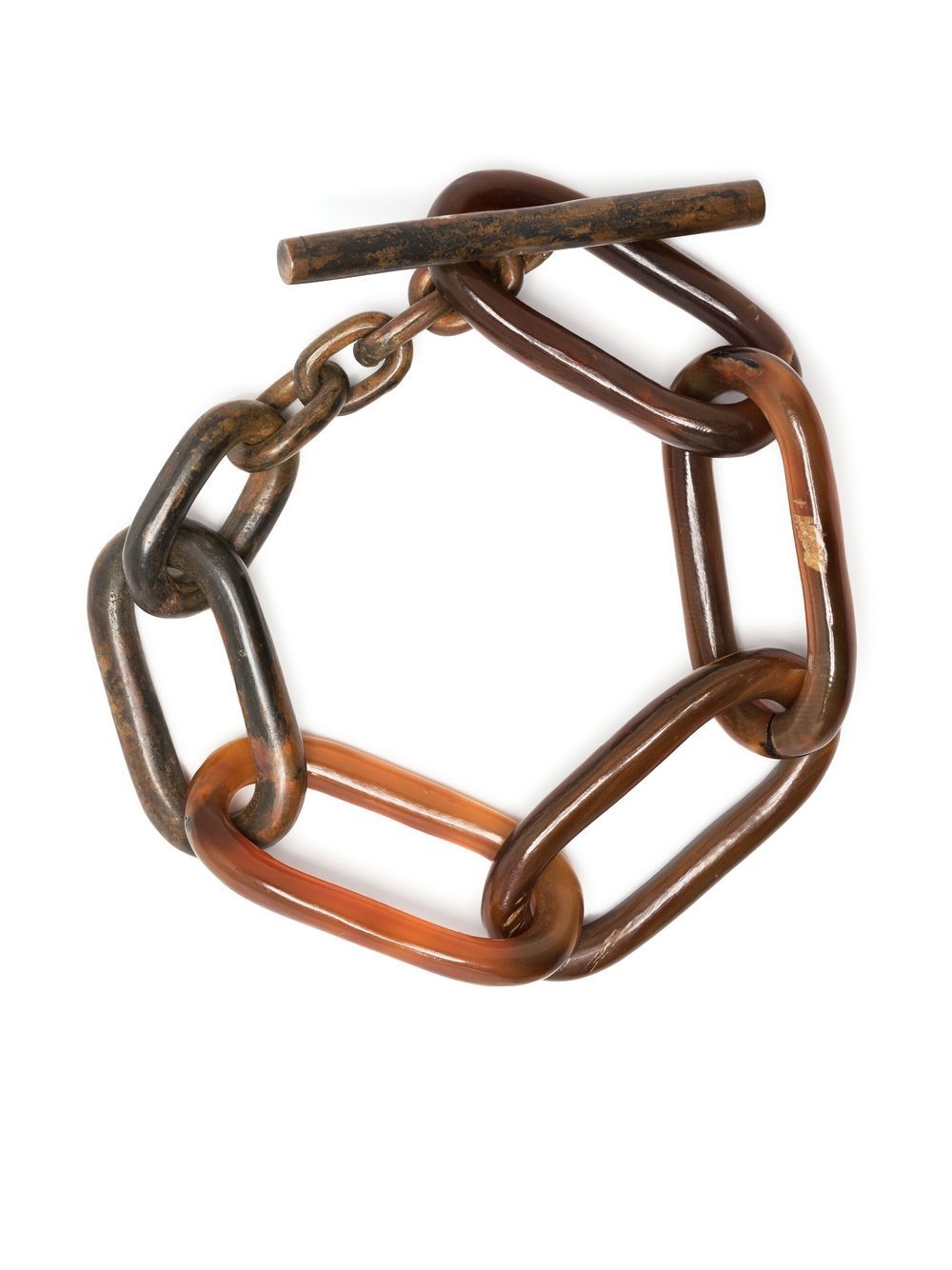 Parts of Four Toggle Chain bracelet - Brown von Parts of Four