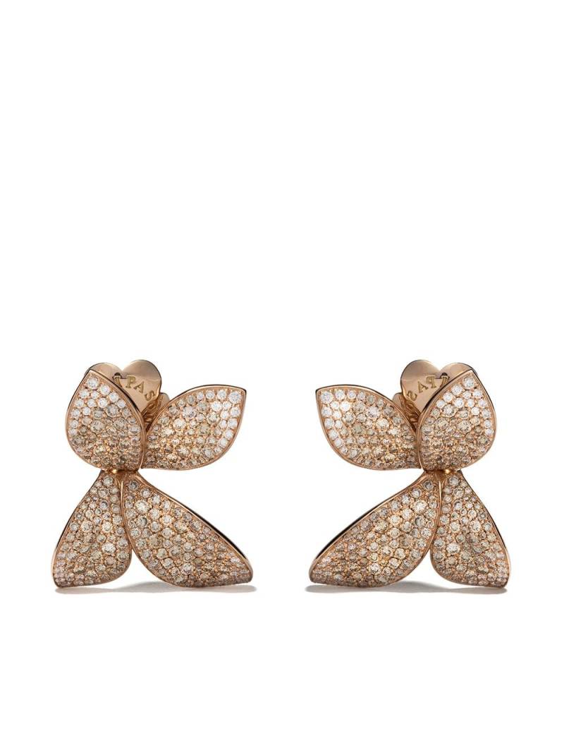 Pasquale Bruni 18kt rose gold Giardini Segreti diamond stud earrings - Pink von Pasquale Bruni