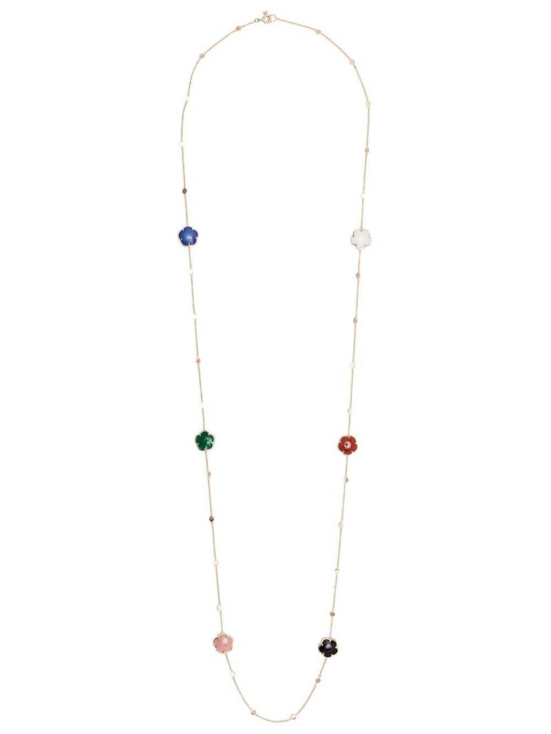 Pasquale Bruni 18kt rose gold Ton Joli diamond and semi-precious gemstone necklace - Pink von Pasquale Bruni