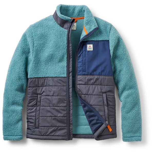 Passenger - Born Explorer Recycled Polar-Lined Sherpa Fleece - Fleecejacke Gr XL türkis Passenger - Born Explorer Recycled Polar-Lined Sherpa Fleece - Fleecejacke Gr XL türkis von Passenger
