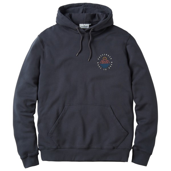 Passenger - Escapism Recycled Cotton Hoodie - Hoodie Gr S grau/blau Passenger - Escapism Recycled Cotton Hoodie - Hoodie Gr S grau/blau von Passenger