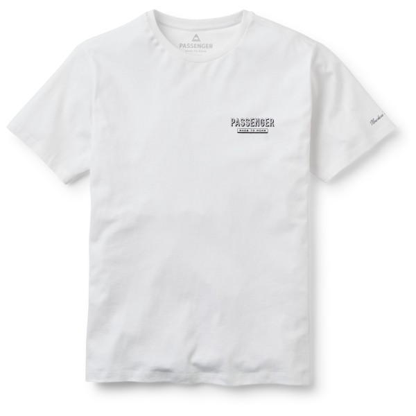 Passenger - Kavan Recycled Cotton T-Shirt - T-Shirt Gr S weiß Passenger - Kavan Recycled Cotton T-Shirt - T-Shirt Gr S weiß von Passenger
