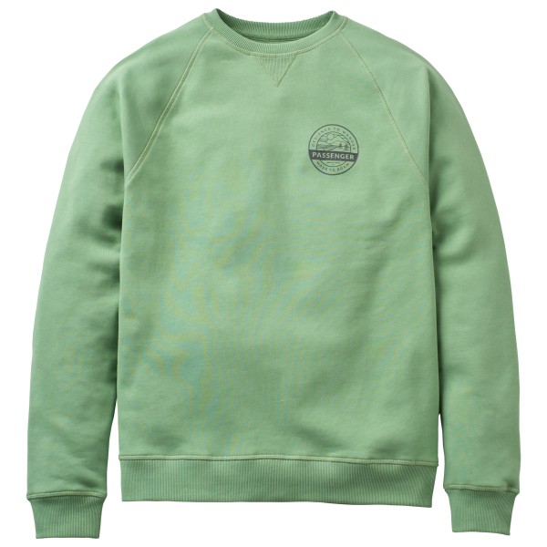 Passenger - Odyssey Organic Cotton Sweatshirt - Pullover Gr L grün Passenger - Odyssey Organic Cotton Sweatshirt - Pullover Gr L grün von Passenger