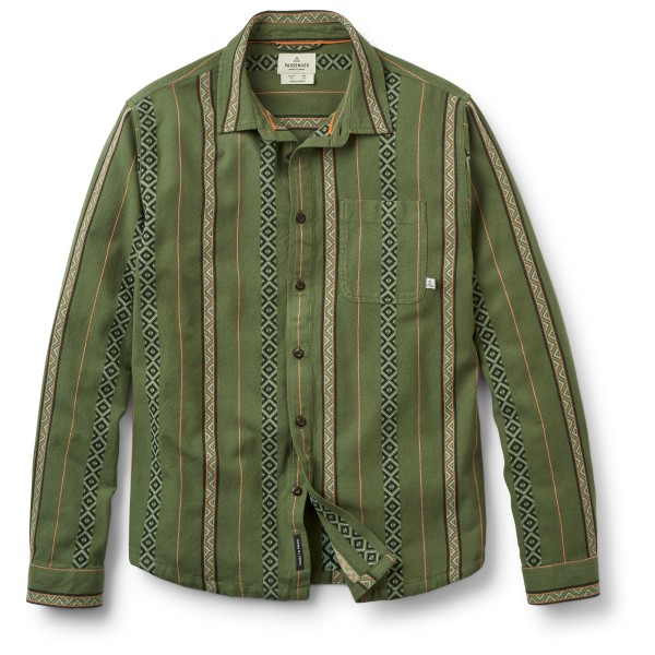 Passenger - Voyage Jacquard Shirt - Hemd Gr XXL oliv Passenger - Voyage Jacquard Shirt - Hemd Gr XXL oliv von Passenger