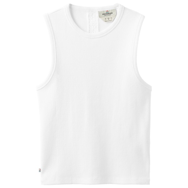 Passenger - Women's Atmos Ribbed Tank Vest - Top Gr L weiß Passenger - Women's Atmos Ribbed Tank Vest - Top Gr L weiß von Passenger