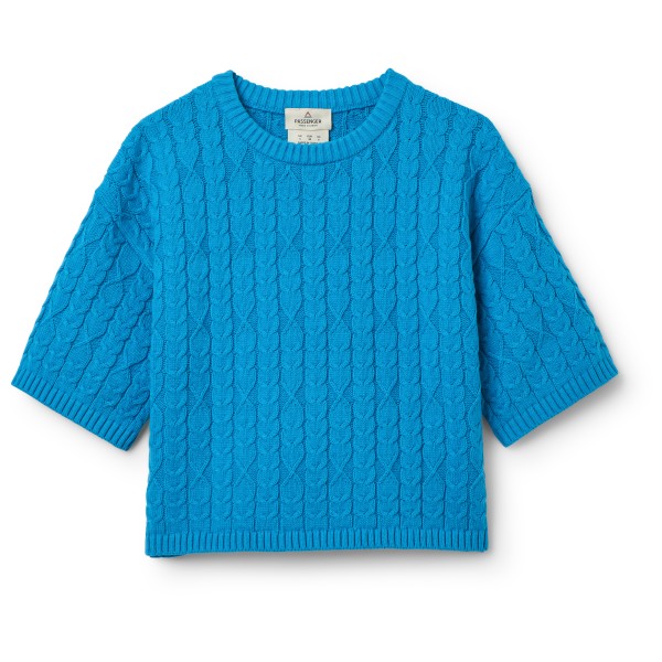 Passenger - Women's Homely S/S Knitted Jumper - Pullover Gr S blau Passenger - Women's Homely S/S Knitted Jumper - Pullover Gr S blau von Passenger
