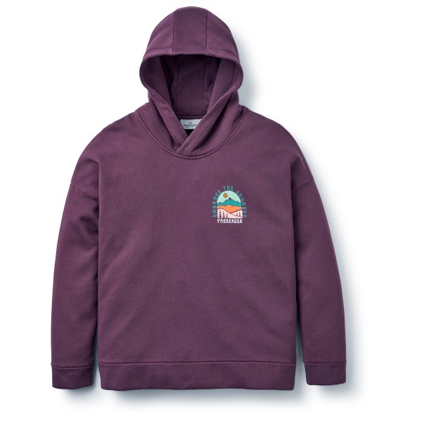 Passenger - Women's Outlook Recycled Cotton Hoodie - Hoodie Gr L lila Passenger - Women's Outlook Recycled Cotton Hoodie - Hoodie Gr L lila von Passenger