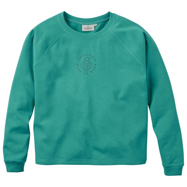 Passenger - Women's Remote Recycled Cotton Sweatshirt - Longsleeve Gr S türkis Passenger - Women's Remote Recycled Cotton Sweatshirt - Longsleeve Gr S türkis von Passenger