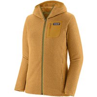 PATAGONIA Damen Fleecejacke R1® Air Full-Zip Hoody gold | M von Patagonia