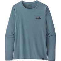 PATAGONIA Damen Funktionsshirt Long-Sleeved Capilene® Cool Daily Graphic grau | S von Patagonia