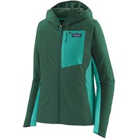 PATAGONIA Damen Softshelljacke R1® CrossStrata dunkelgrün | M von Patagonia