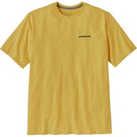 PATAGONIA Herren T-Shirt P-6 Logo gelb | M von Patagonia