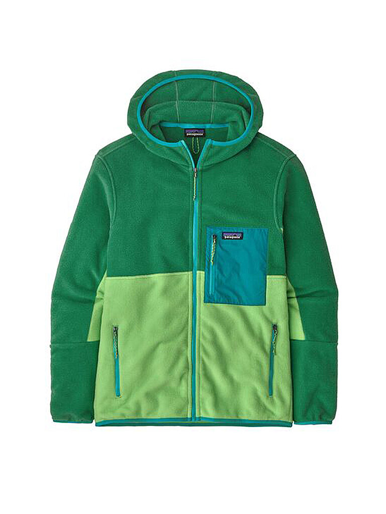 PATAGONIA Sweatjacke M'S MICRODINI HOODIE hellgrün | L von Patagonia