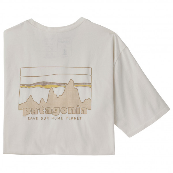 Patagonia - 73 Skyline Organic T-Shirt - T-Shirt Gr XL grau von Patagonia