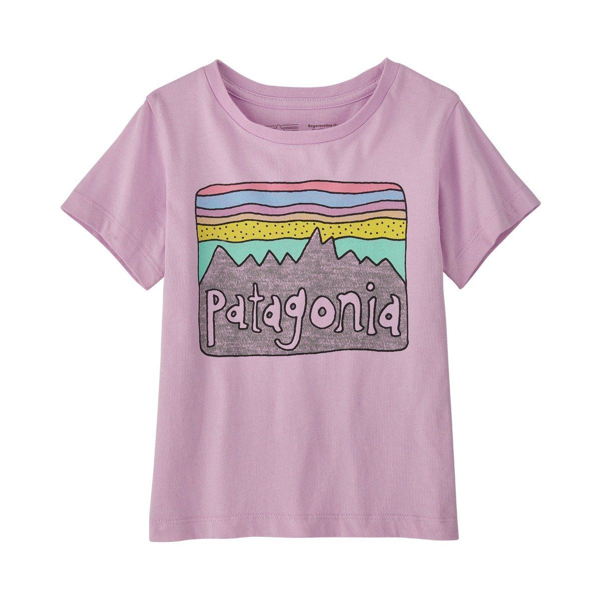 Patagonia Baby Regenerative Organic Certified Cotton fitz roy skies T-Shirt-2A 2A von Patagonia