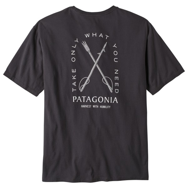Patagonia - CTA Organic - T-Shirt Gr L grau von Patagonia