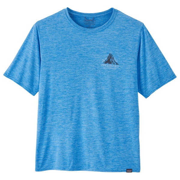 Patagonia - Cap Cool Daily Graphic Shirt Lands - Funktionsshirt Gr S blau von Patagonia