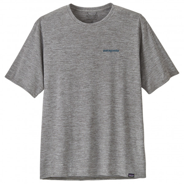 Patagonia - Cap Cool Daily Graphic Shirt Waters - Funktionsshirt Gr S grau von Patagonia