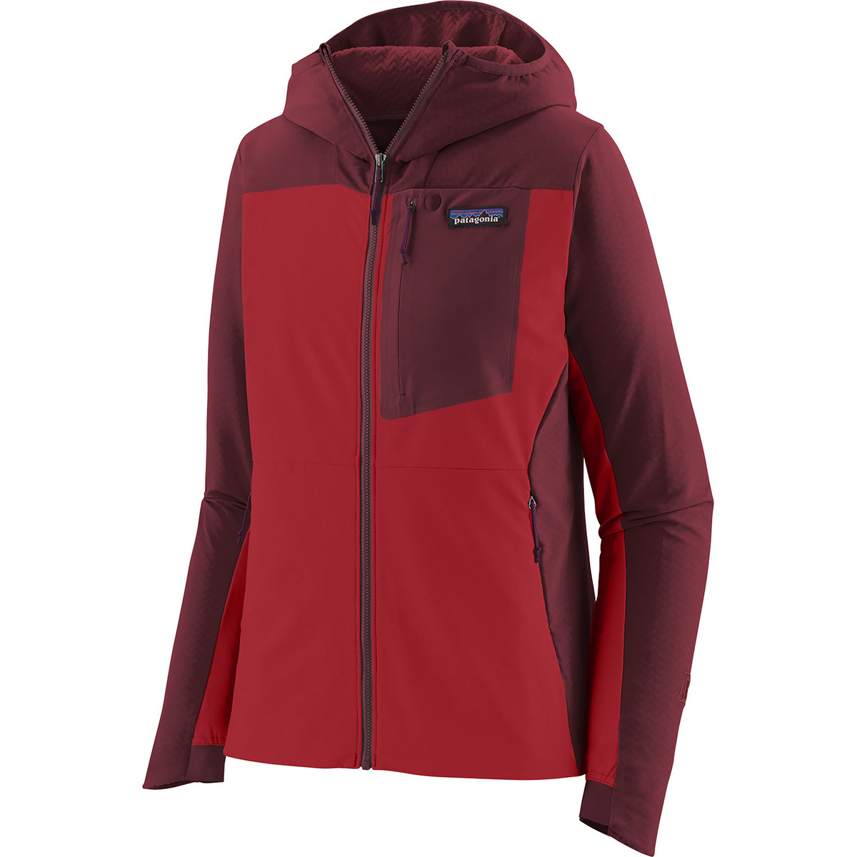 Patagonia Damen CrossStrata R1 Hoodie Jacke von Patagonia