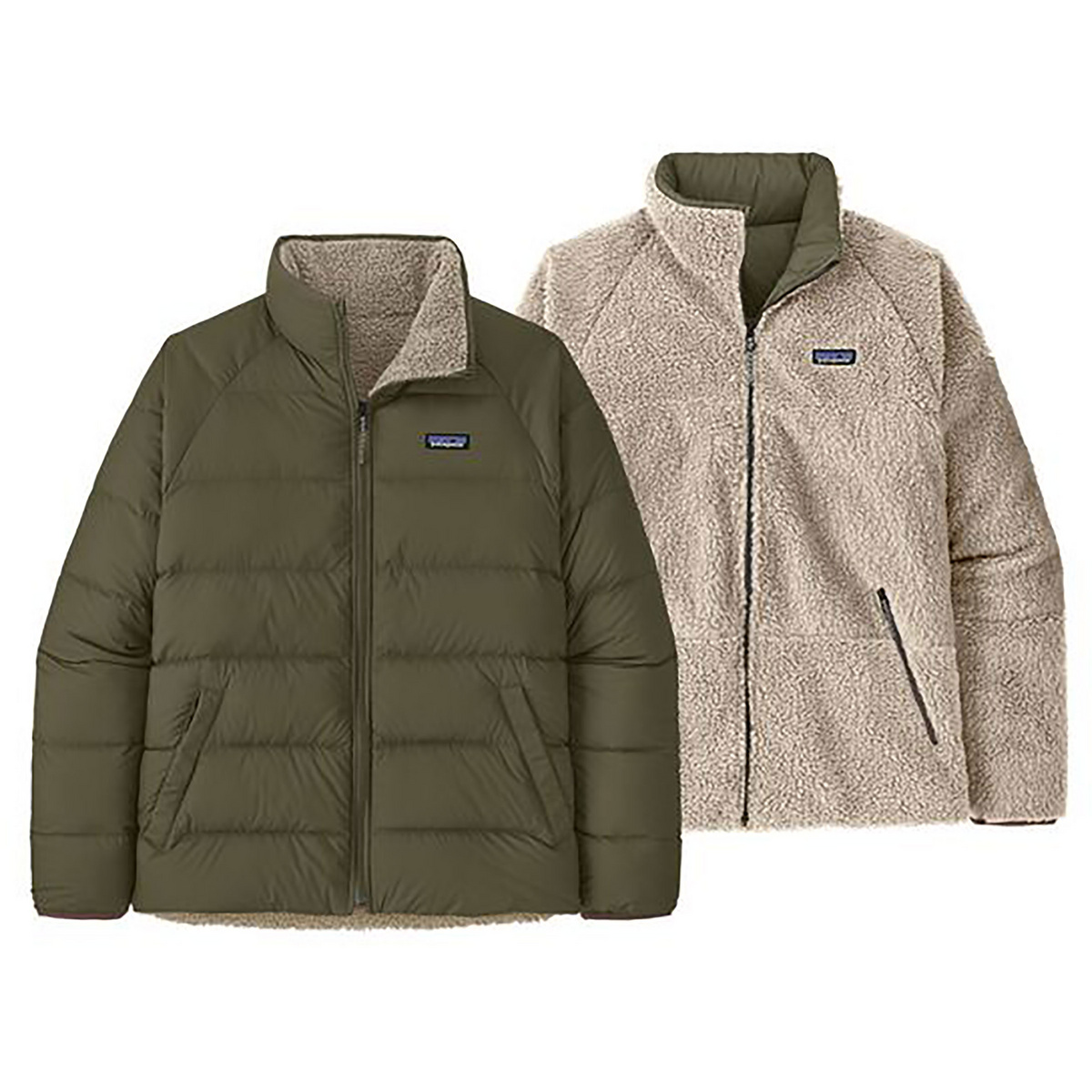 Patagonia Herren Reversible Silent Down Jacke von Patagonia