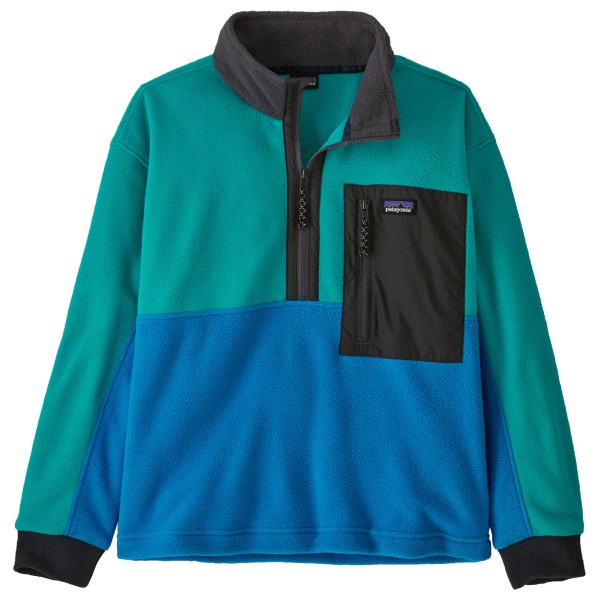 Patagonia - Kid's Microdini 1/2 Zip P/O - Fleecepullover Gr XL blau/türkis von Patagonia