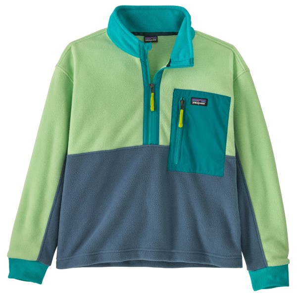 Patagonia - Kid's Microdini 1/2 Zip P/O - Fleecepullover Gr XL grün von Patagonia