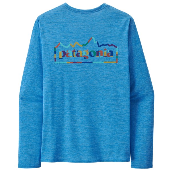 Patagonia - L/S Cap Cool Daily Graphic Shirt - Funktionsshirt Gr XXL blau von Patagonia