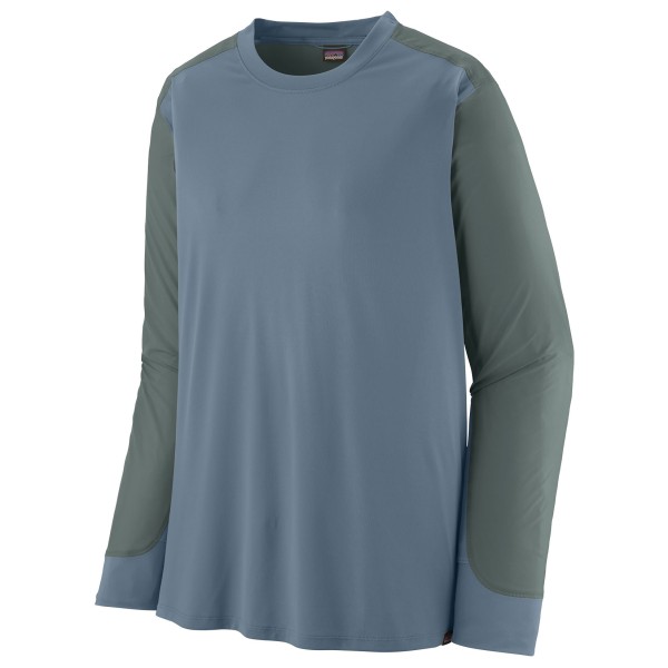 Patagonia - L/S Dirt Craft Jersey - Velotrikot Gr M grau von Patagonia