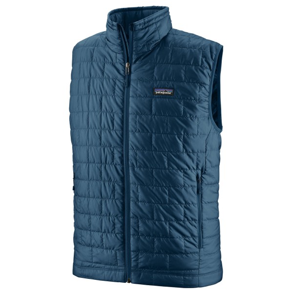 Patagonia - Nano Puff Vest - Kunstfasergilet Gr L blau von Patagonia