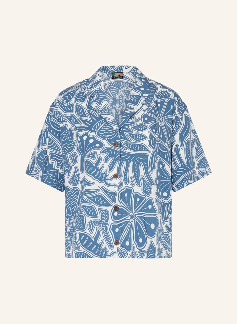 Patagonia Outdoor-Bluse Tidal Threads blau von Patagonia