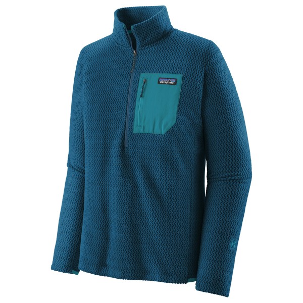 Patagonia - R1 Air Zip Neck - Fleecepullover Gr S blau von Patagonia